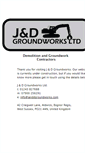 Mobile Screenshot of janddgroundworks.com
